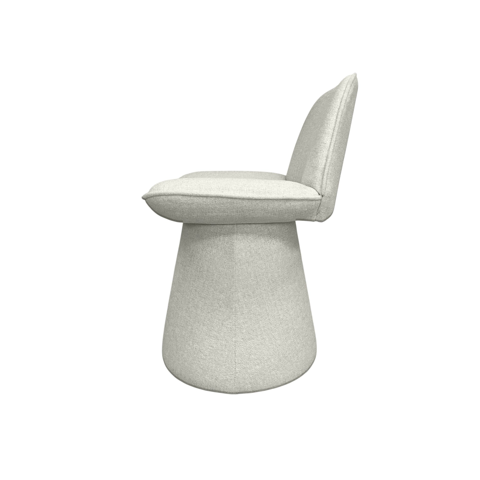 Kai Dressing Stool - Adjustable Height Makeup Vanity Seat with Cushion for Bedroom & Bathroom | Perfect for Makeup Application, Hair Styling & Relaxing