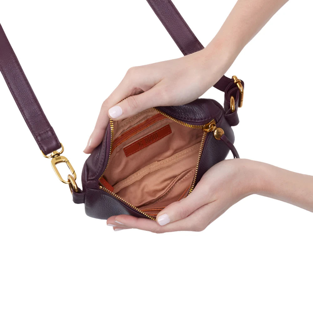 HOBO FERN Belt Bag for Women - Crossbody Sling Bag with Adjustable Strap - Stylish Hands-Free Purse for Travel, Shopping & Everyday Use