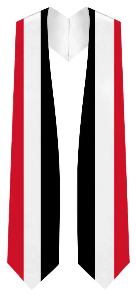 International Flag Graduation Stole - Multicolor Sash for Graduation Ceremony - Perfect for High School & College Commencement