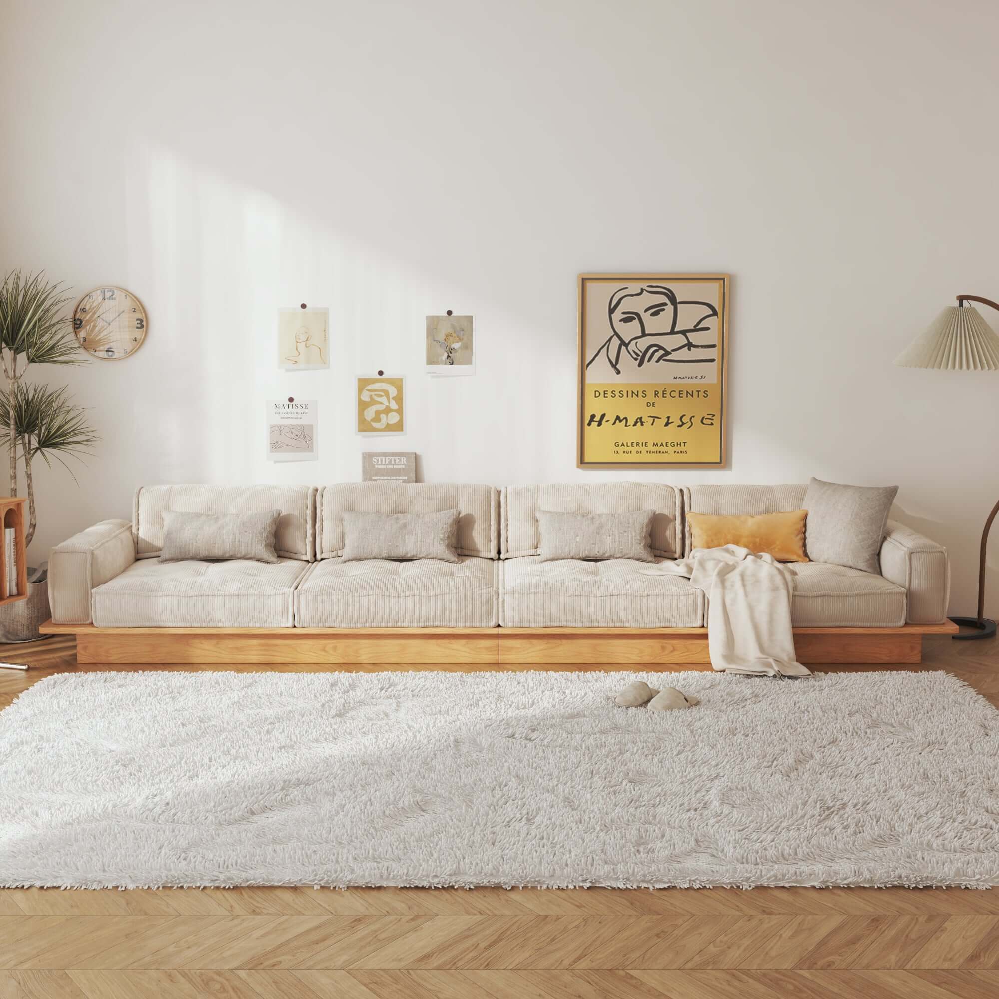 Luxury Velvet Sectional Sofa with Storage Drawer - Modular Multi-Seater Couch for Living Room, Lounge & Home Theater