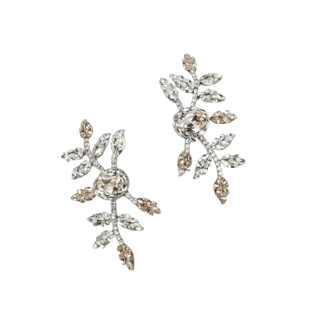 Imogen Earrings - Elegant Dangle Earrings for Women, Gold Plated Hoop Earrings | Perfect for Parties, Weddings & Everyday Wear