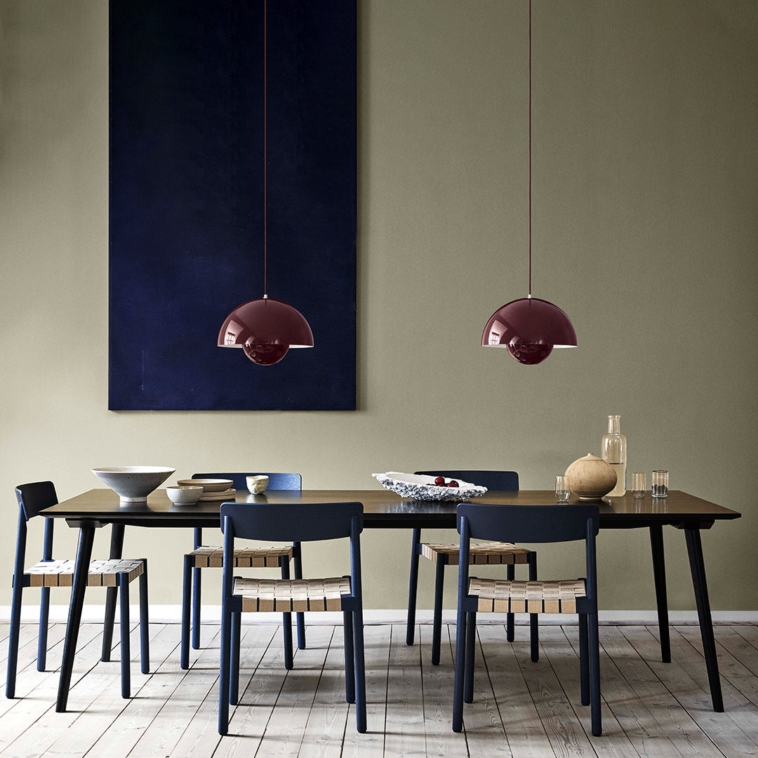 SK6 Modern Dining Table - 6-Seater Extendable Wooden Table for Kitchen & Dining Room - Perfect for Family Gatherings & Dinner Parties