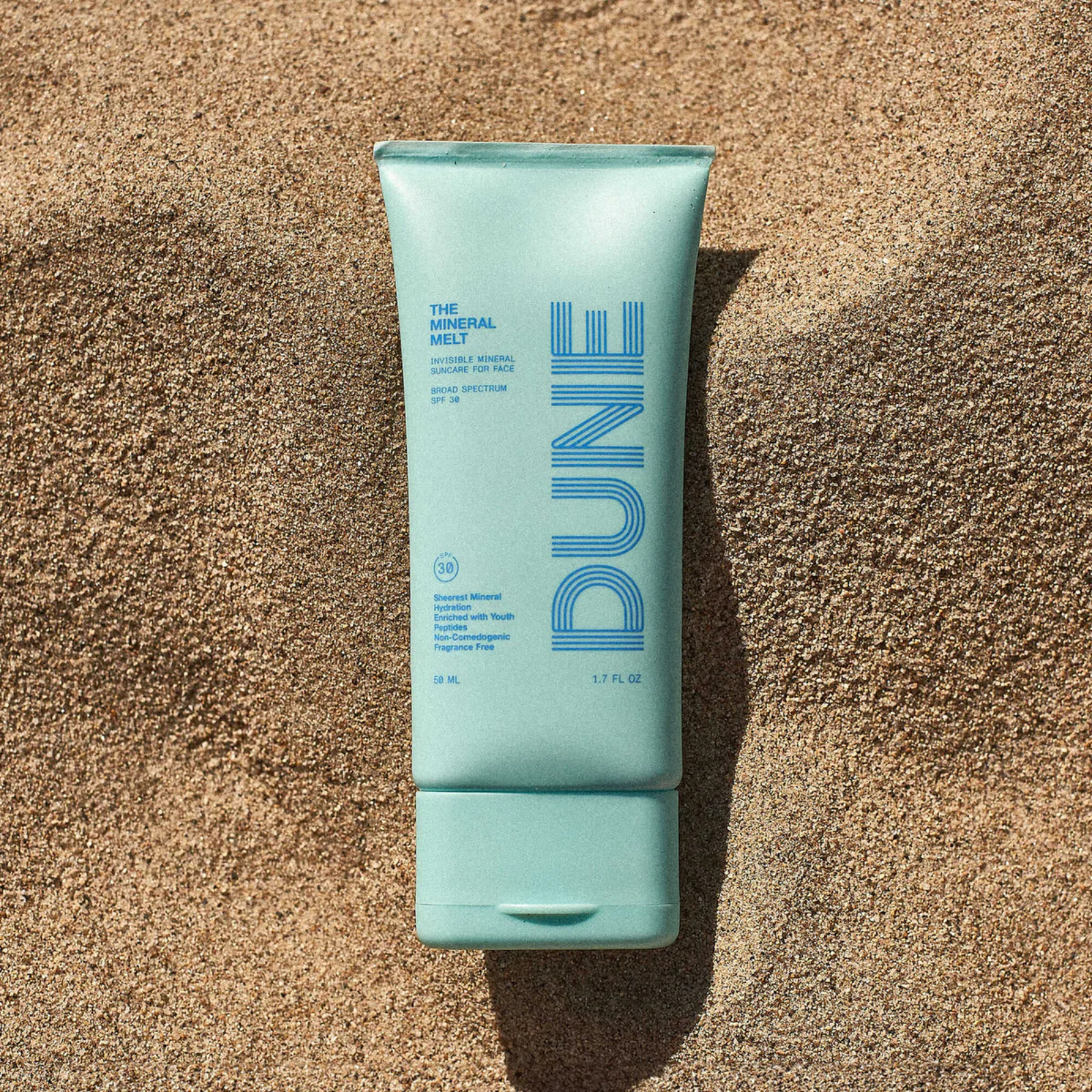 Dune Suncare The Mineral Melt SPF 30 Sunscreen - 1.7 Fl Oz, Fragrance Free, Broad Spectrum Protection for Face & Body - Perfect for Beach, Swimming & Outdoor Activities