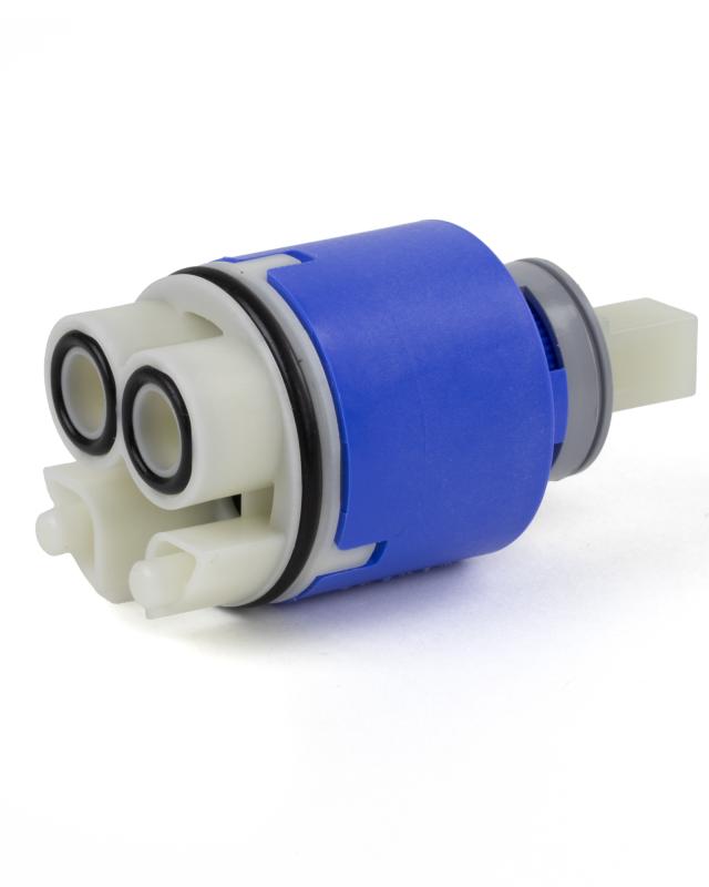 Oxford & Denver 2-Prong Replacement Cartridge for Faucets - Compatible with Washing, Bathing, Shower & Kitchen Mixers - Perfect for Home & Commercial Use