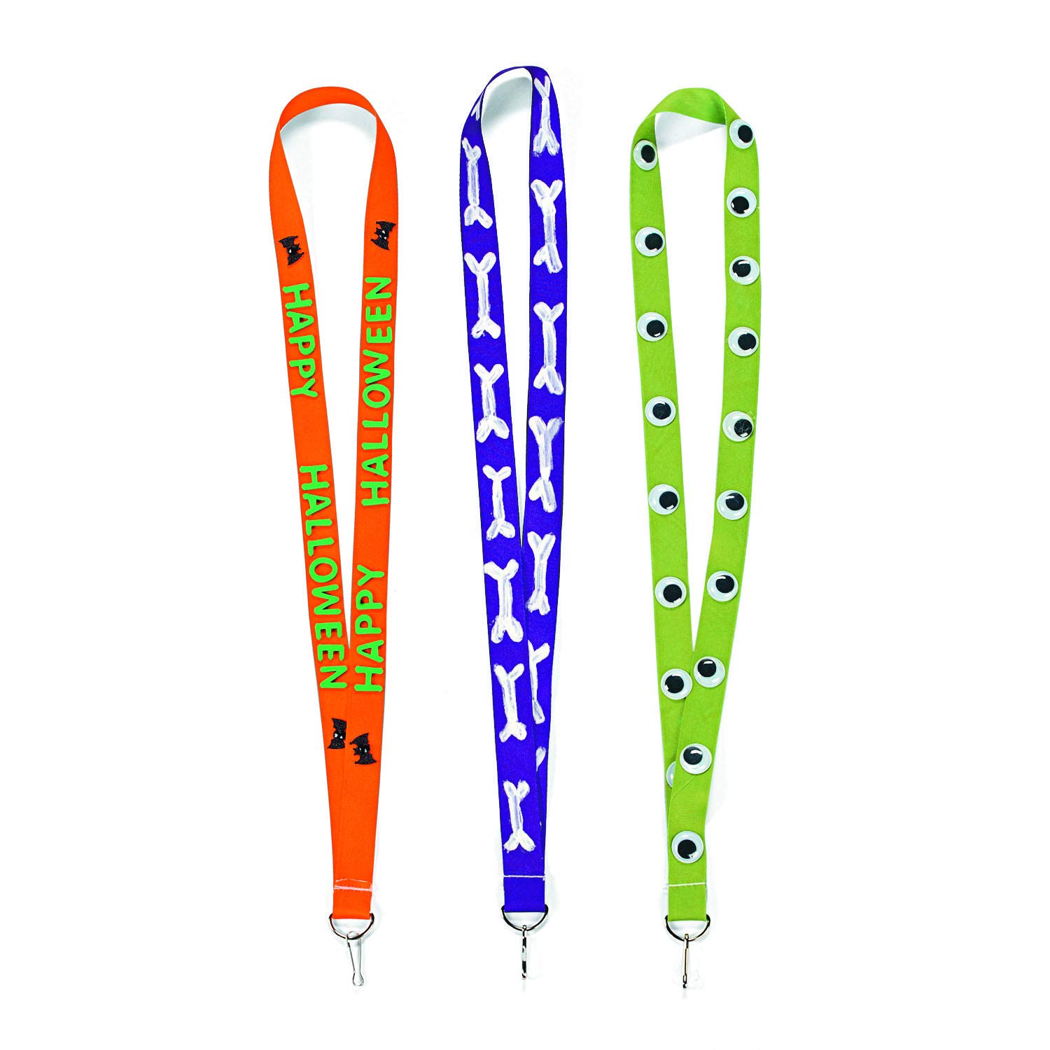 Colorful Neon Lanyards (12 Pack) - 35