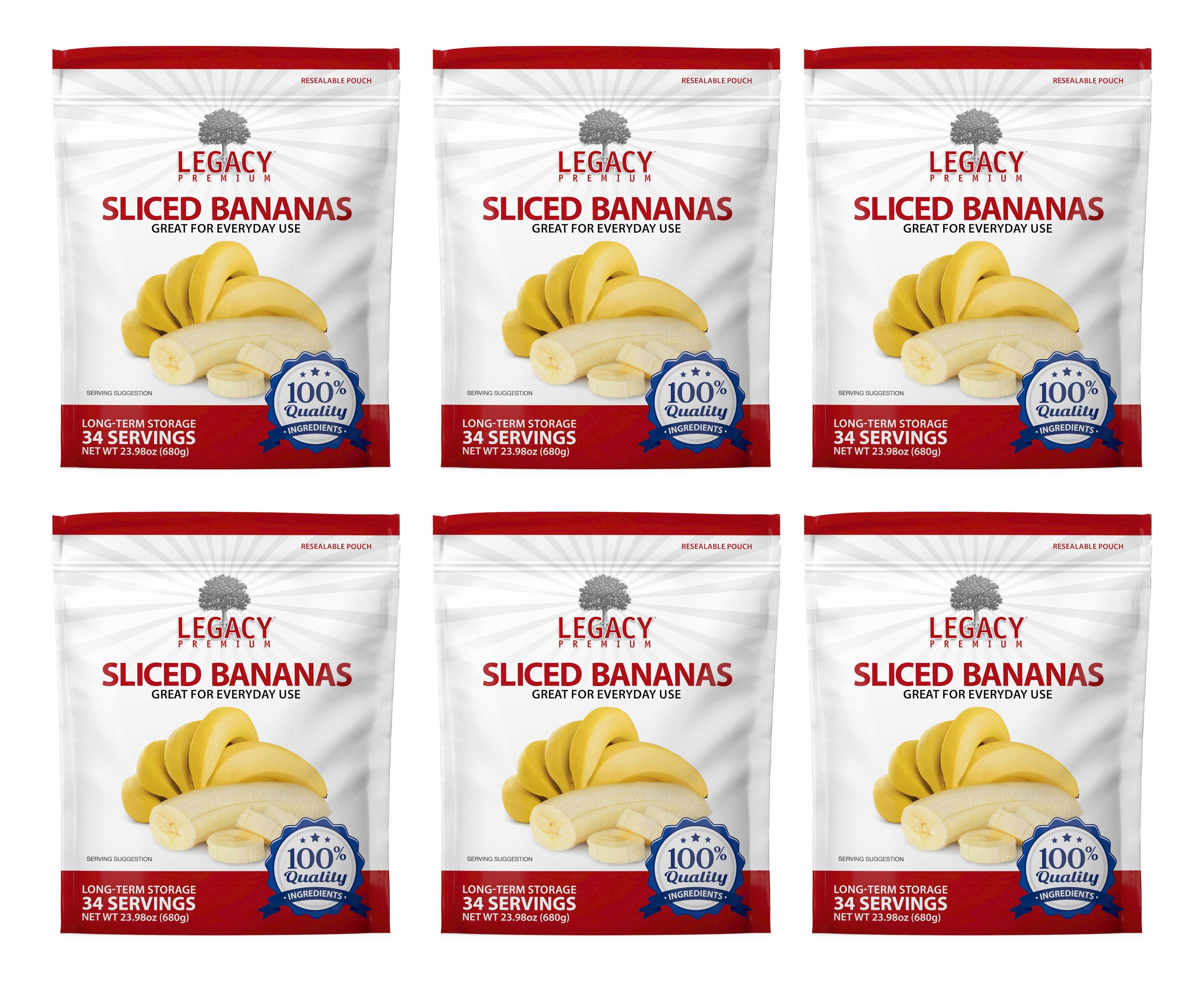 Freeze Dried Banana Slices - 100% Natural, No Sugar Added, Gluten-Free Snack for Kids & Adults - Perfect for Smoothies, Yogurt, Baking & Healthy On-the-Go Snacking