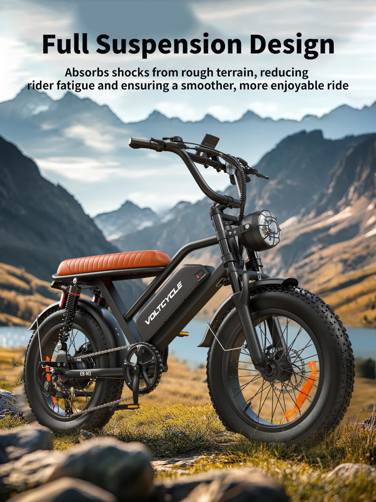 48V 18.2AH Electric Bike for Adults - 20
