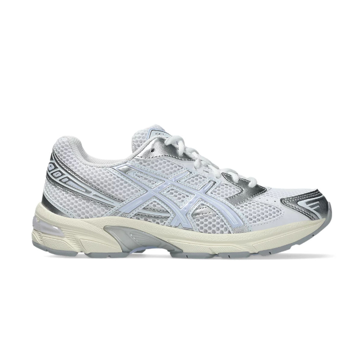 GEL 1130 Running Shoes for Men - White Blue Fade Athletic Sneakers for Jogging, Gym Workouts & Casual Wear