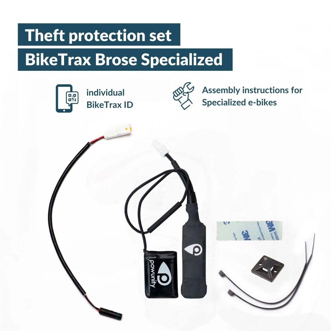 Premium GPS Tracker for E-Bikes – Universal Compatibility with 95%+ E-Bike Brands | Anti-Theft Protection | Real-Time Tracking via iOS & Android App | Built-in Alarm & SIM Card | Perfect for Urban Commuting & Outdoor Adventures