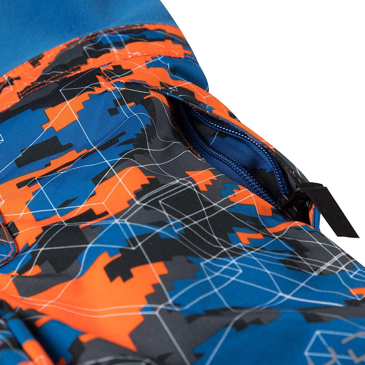 Spyder Kids Boys' Mini Expedition Pants - Camo Maze Print Outdoor Hiking Pants for Toddler & Little Kids (Size 4) - Perfect for Camping, Hiking & Winter Adventures
