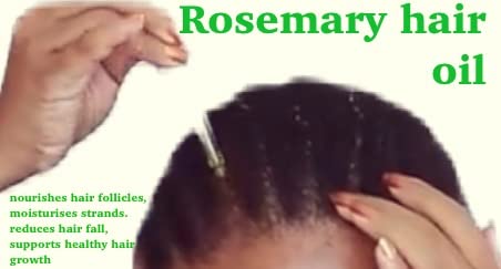 Rosemary Hair Growth Oil for Thicker Hair - Reduces Hair Loss & Dry Scalp Treatment | 100% Natural Essential Oil for Hair Care (100ml) - Perfect for Daily Scalp Massage & Hair Regrowth Routine