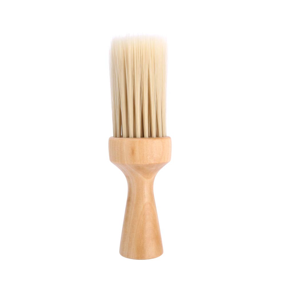 Professional Barber Neck Duster Brush - Soft Hair & Neck Cleaning Brush for Salon & Home Use - Perfect for Haircut Aftercare & Grooming