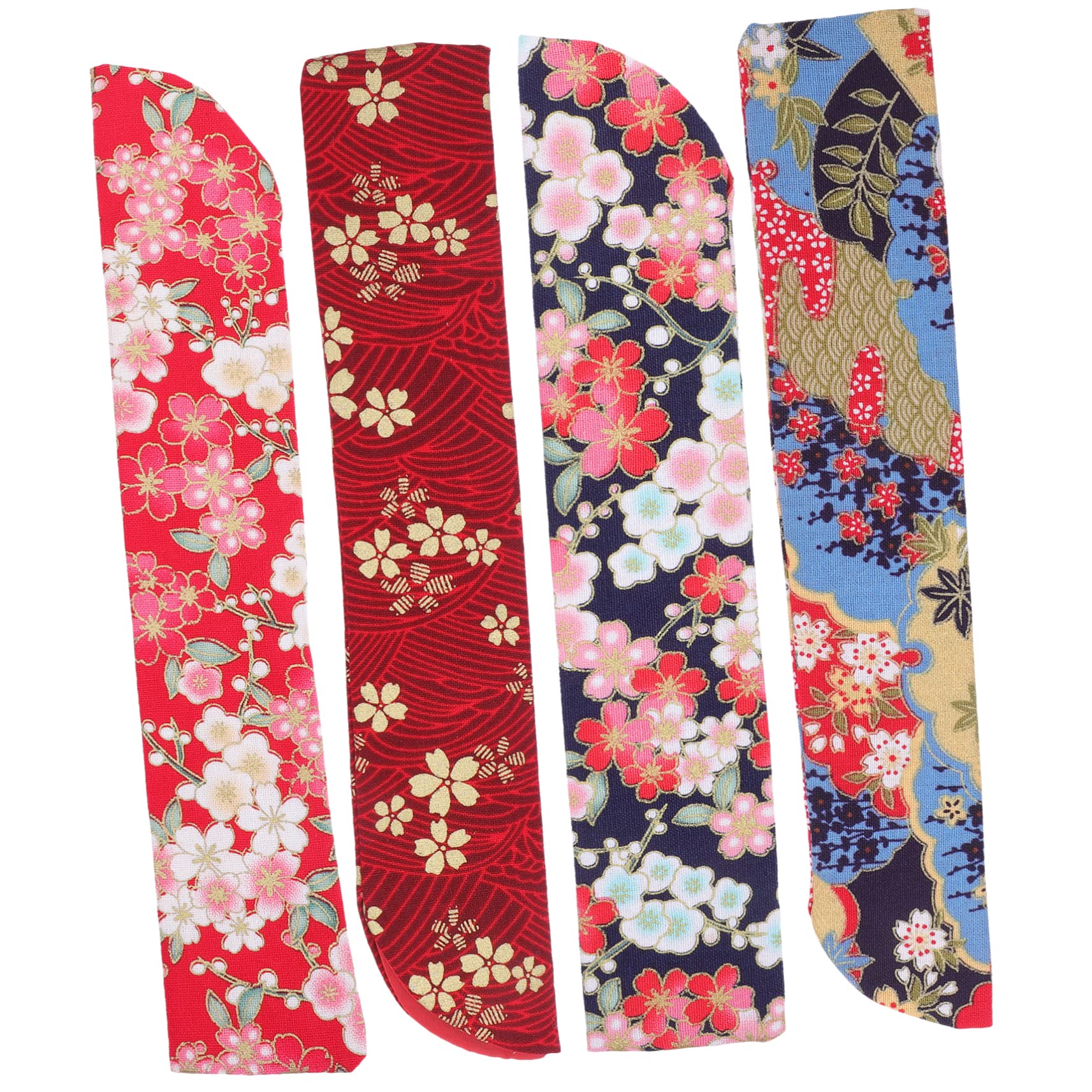Jojofuny 8-Piece Handheld Fan Cover Set - Portable Fan Storage Bags, Chopsticks Organizer & Dance Fan Pouch - Foldable Brocade Protector for Chinese Fans & Tableware - Perfect for Dance Performances, Picnics & Cultural Events