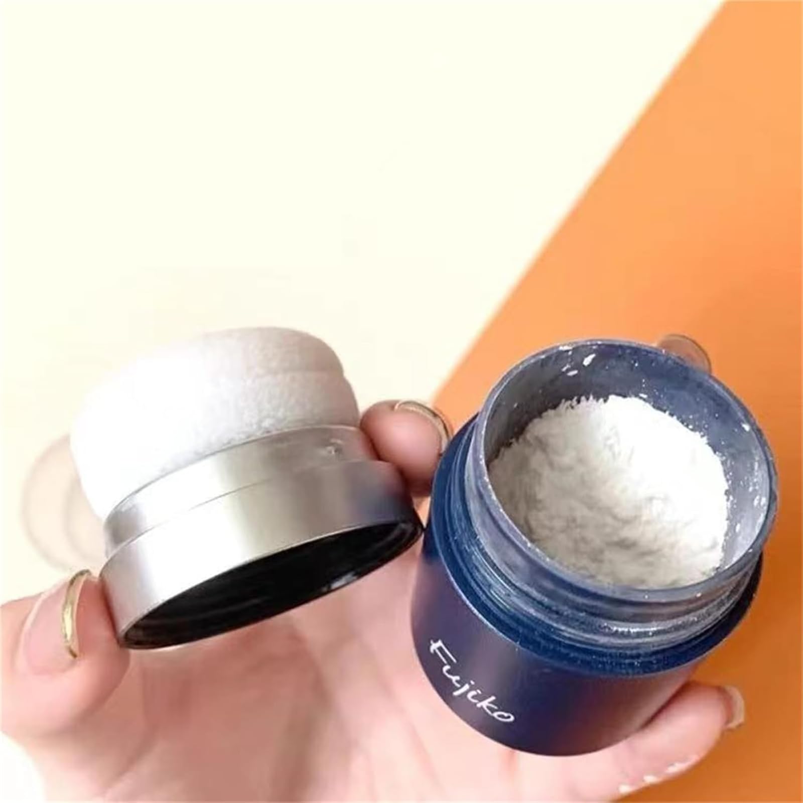 Fujiko Pon Pon Powder Dry Shampoo - No Wash Hair Refreshing Powder for Oily Hair | Volumizing & Oil Control | Perfect for Travel, Gym & Busy Lifestyles