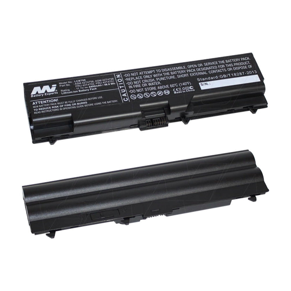 11.1V 48.84Wh 4400mAh Replacement Laptop Battery - High Capacity Li-ion Power Pack for Extended Work & Travel Use