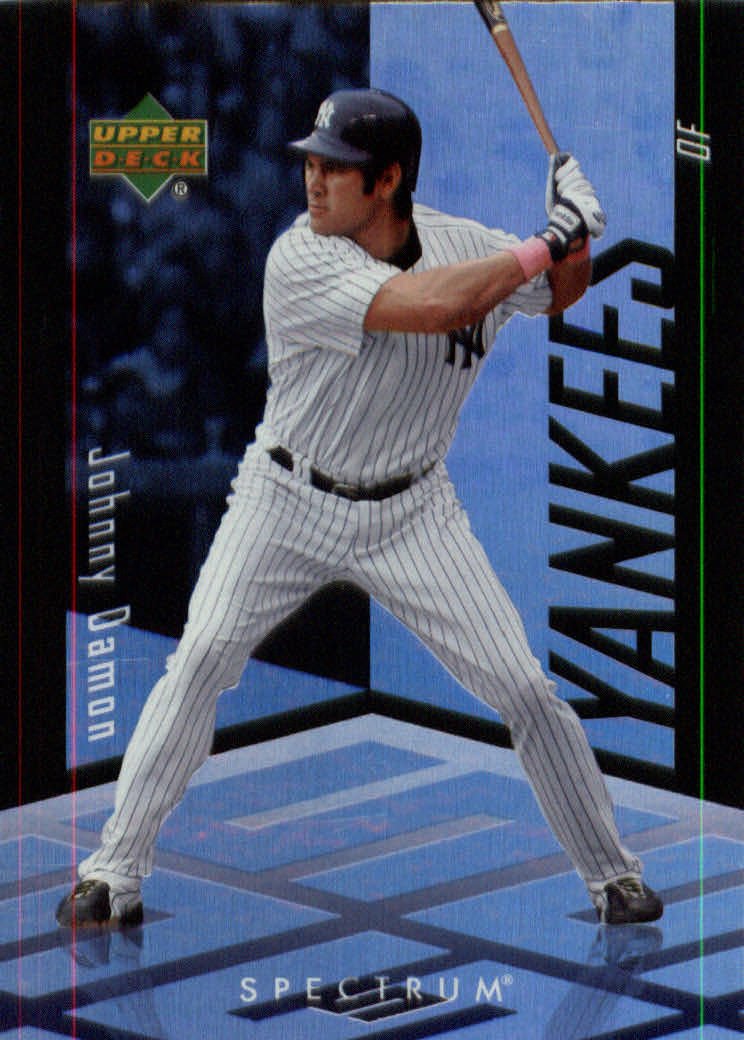 2007 Upper Deck Spectrum Baseball Card #31 Johnny Damon New York Yankees - Rare Collectible Sports Memorabilia for Baseball Fans & Card Collectors - Perfect for Display, Trading, and Investment