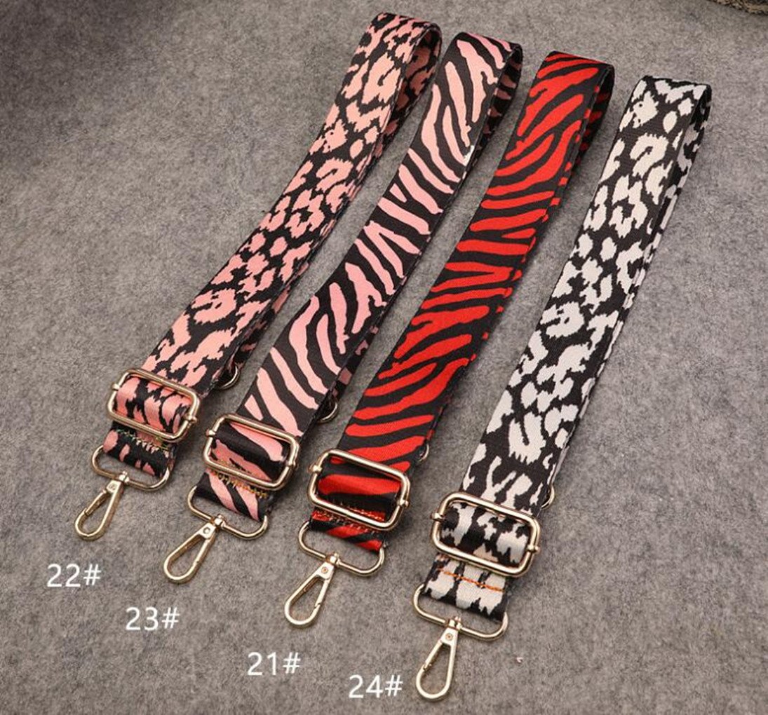 **Guitar Style Crossbody Strap for Handbags - Multicolor Canvas Purse Strap Replacement (25#) - Perfect for Casual Outings, Travel & Everyday Use**
