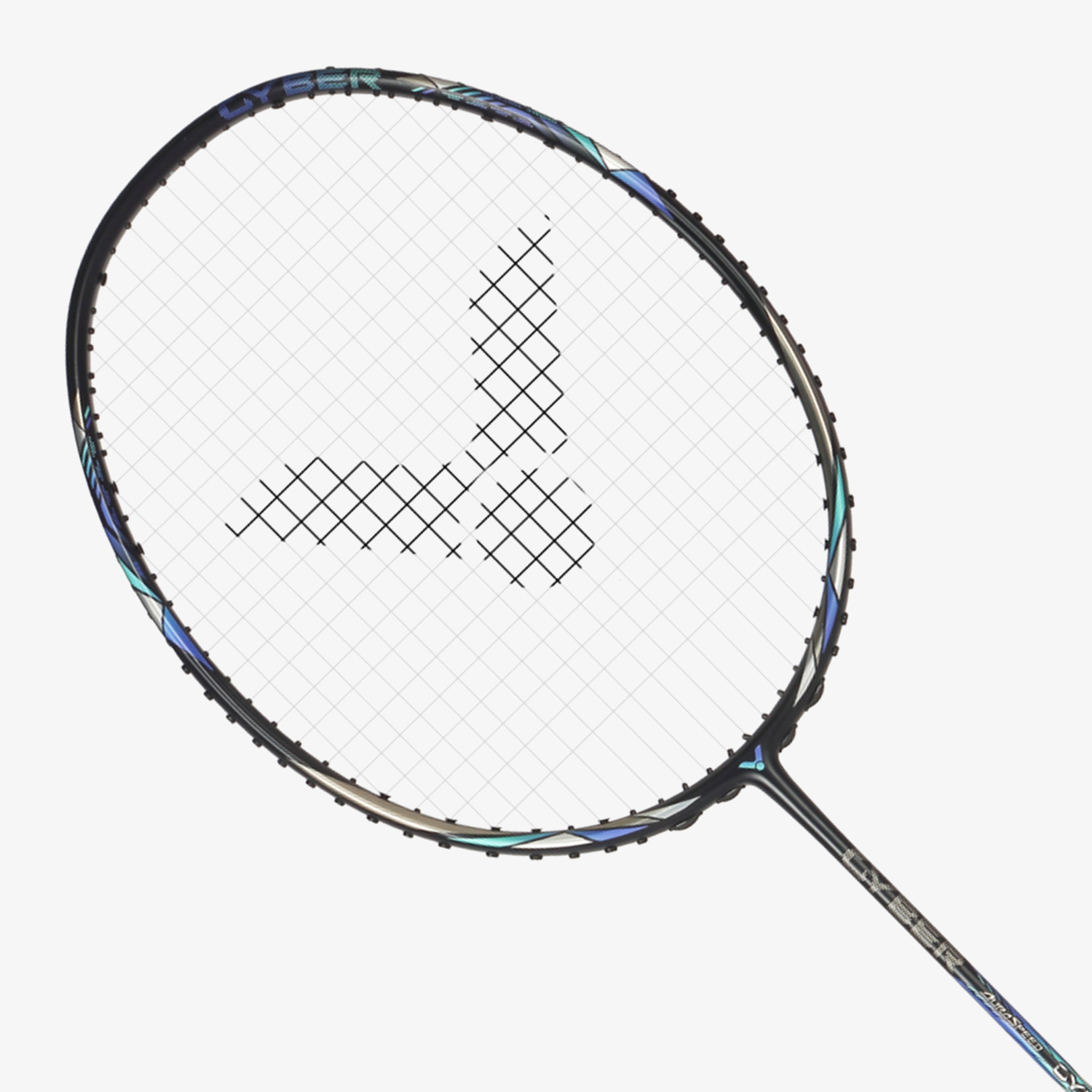 Victor Auraspeed Cyber (ARS CYBER C) Badminton Racket - Lightweight Carbon Fiber Shuttlecock Racket for Professional & Recreational Players - Perfect for Tournaments & Backyard Games