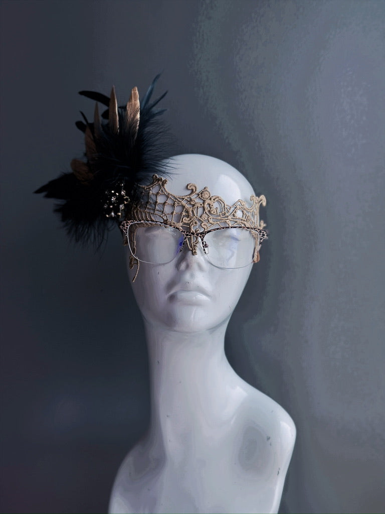Golden Enchantress Cat Eye Sunglasses - Vintage Retro Glam Women's Fashion Shades for Driving, Beach & Outdoor Activities