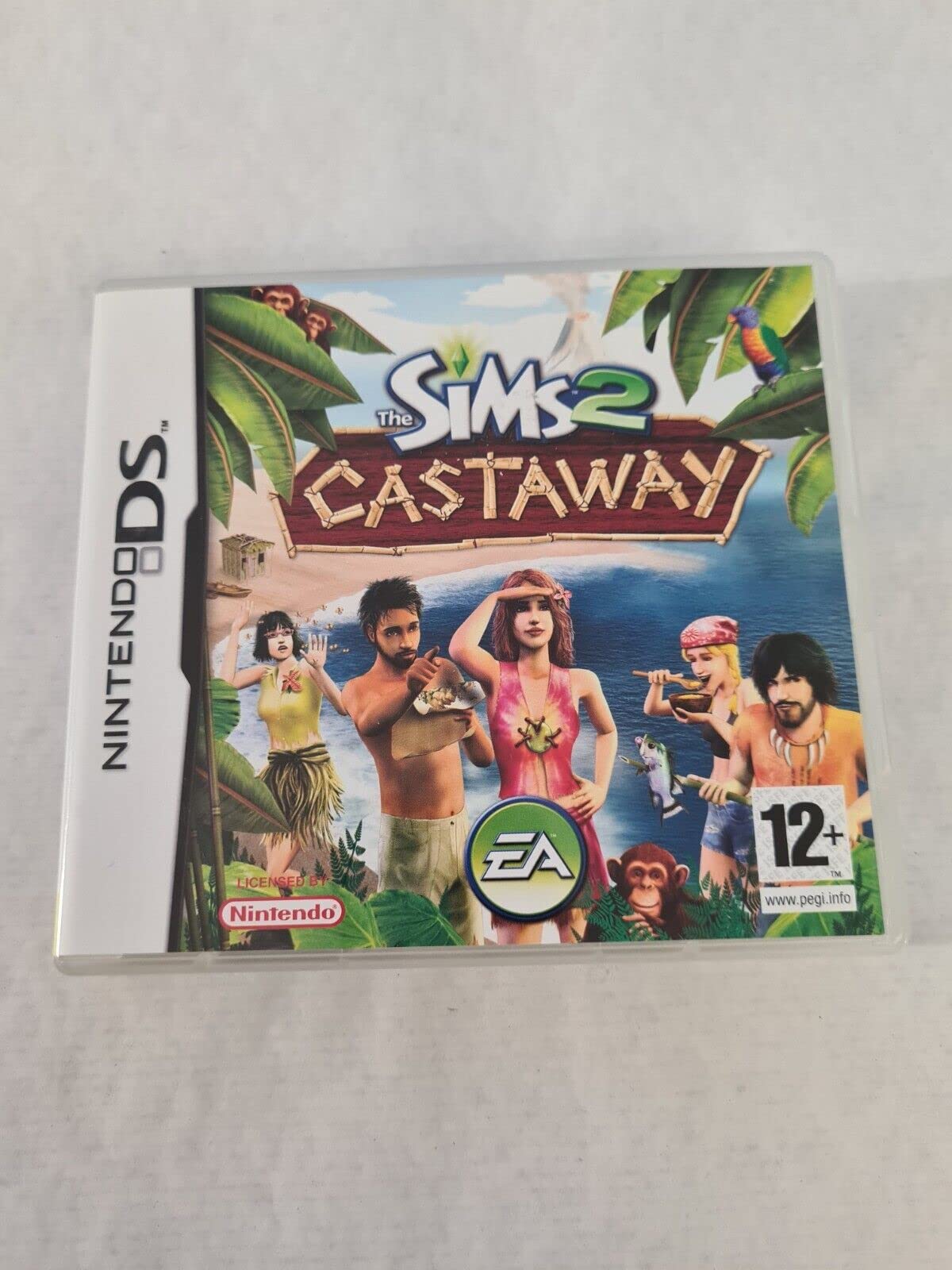 Sims 2: Castaway - Nintendo DS Game - Survival Adventure Simulation for Portable Gaming On-The-Go