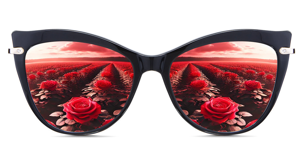 Susan Women's Prescription Polarized Sunglasses - UV Protection & Anti-Glare for Driving, Outdoor Sports & Fashion