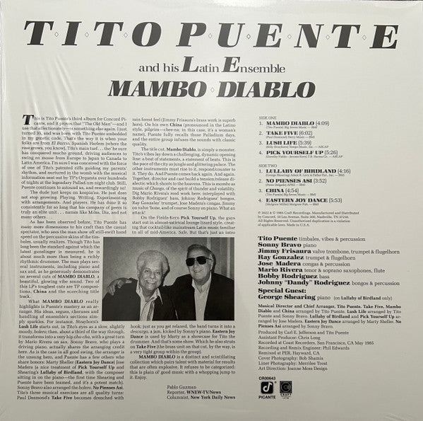 Tito Puente and His Latin Ensemble - Authentic Latin Jazz Music for Dance, Parties & Relaxation | Best for Latin Music Lovers & DJs