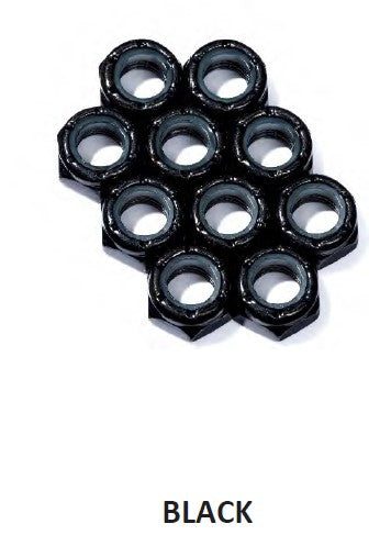 Defiant 8MM Axle Nuts Set of 10 - Heavy Duty Lug Nuts for Cars, Trucks & Motorcycles - Perfect for Wheel Maintenance & Off-Road Adventures