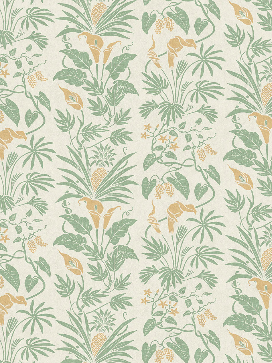 Little Botanist Wallpaper Sample - Peel & Stick Removable Wallpaper for Nursery, Bedroom, Office - Floral Botanical Design - Easy DIY Home Decor