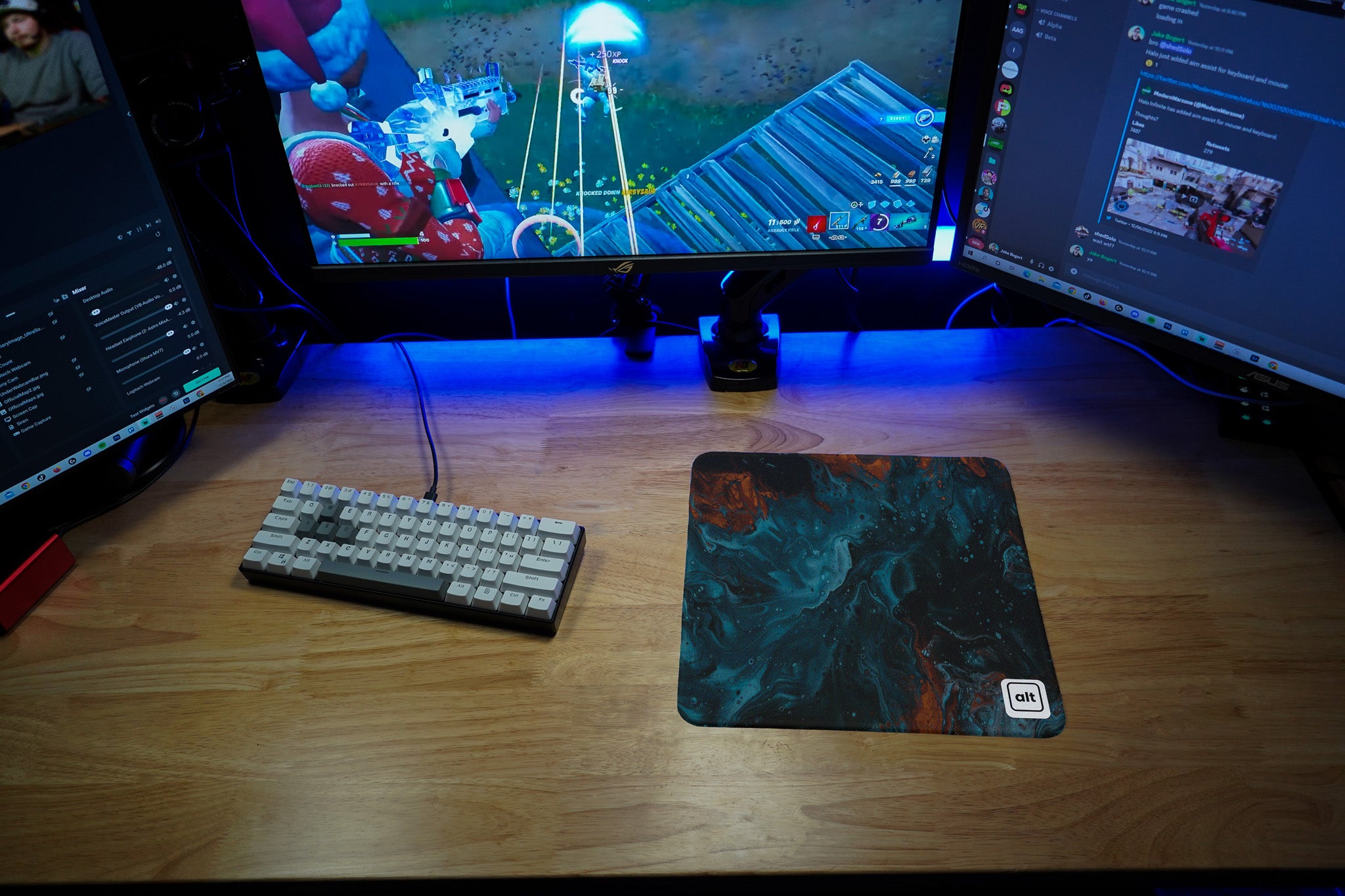 Premium Non-Slip Acrylic Paint Mouse Pad - Large Gaming Mousepad with Smooth Surface for PC, Laptop, Office & Home Use - Perfect for Artists, Gamers & Professionals