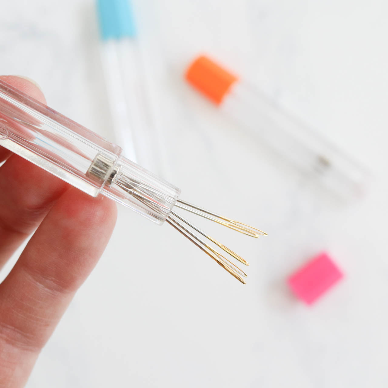 Magnetic Needle Storage Tubes - Secure Organizer for Sewing Needles & Pins | Perfect for Crafting, Quilting & Knitting Supplies Organization