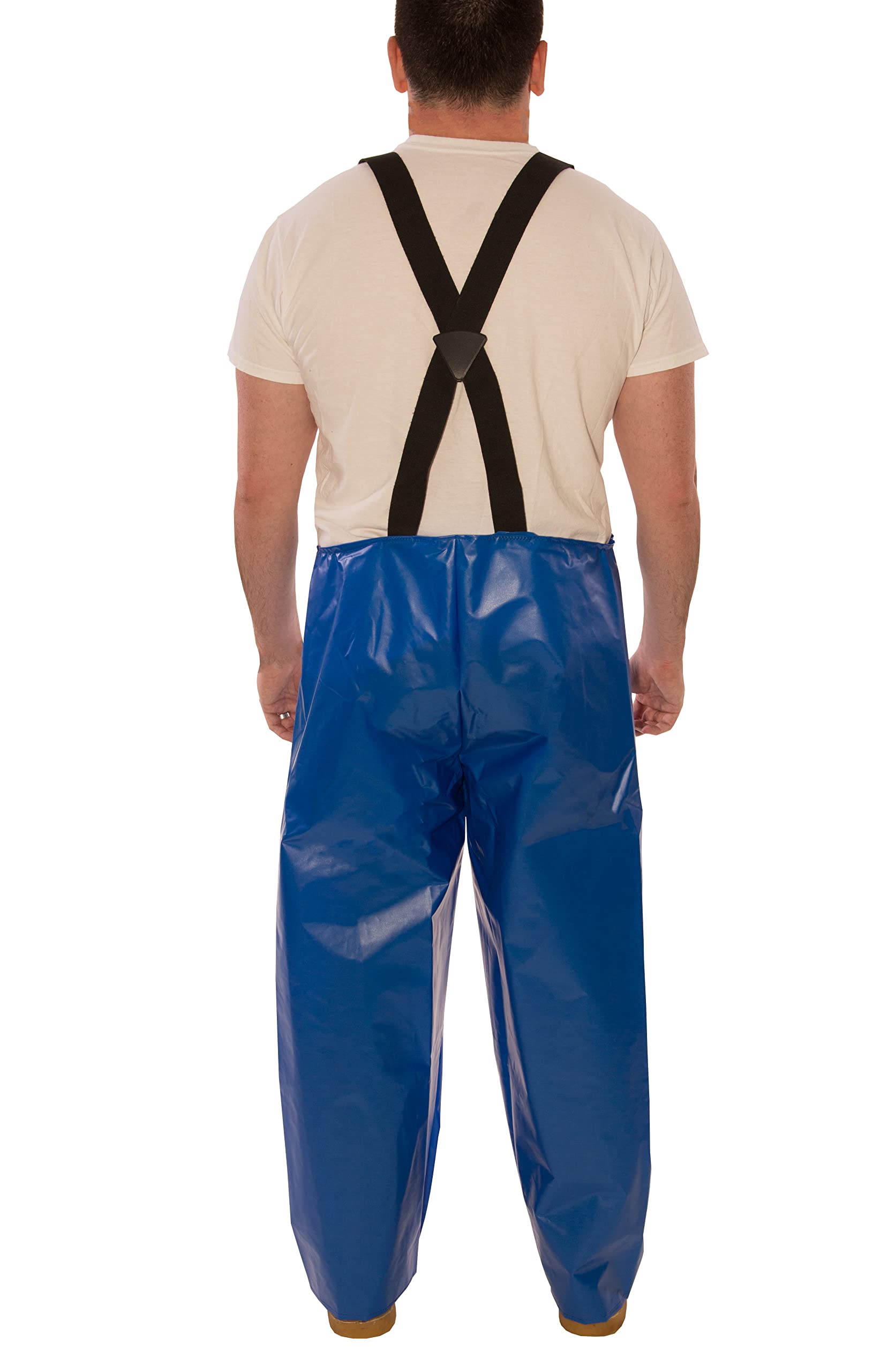 Tingley Iron Eagle O22001 Waterproof Overalls - Small, Blue - Heavy Duty Workwear for Construction, Fishing & Outdoor Activities