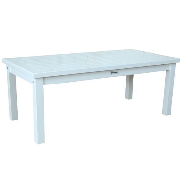 Modern Kenzie Rectangular Coffee Table - Solid Wood Living Room Furniture for Small Spaces - Perfect for Apartments, Dorms & Cozy Home Decor
