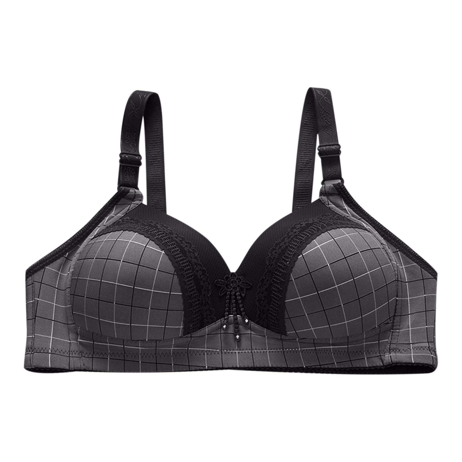 Wireless Push Up Bra for Women - Lace Padded Bralette with Longline Support | Comfortable Everyday Wear & Special Occasions