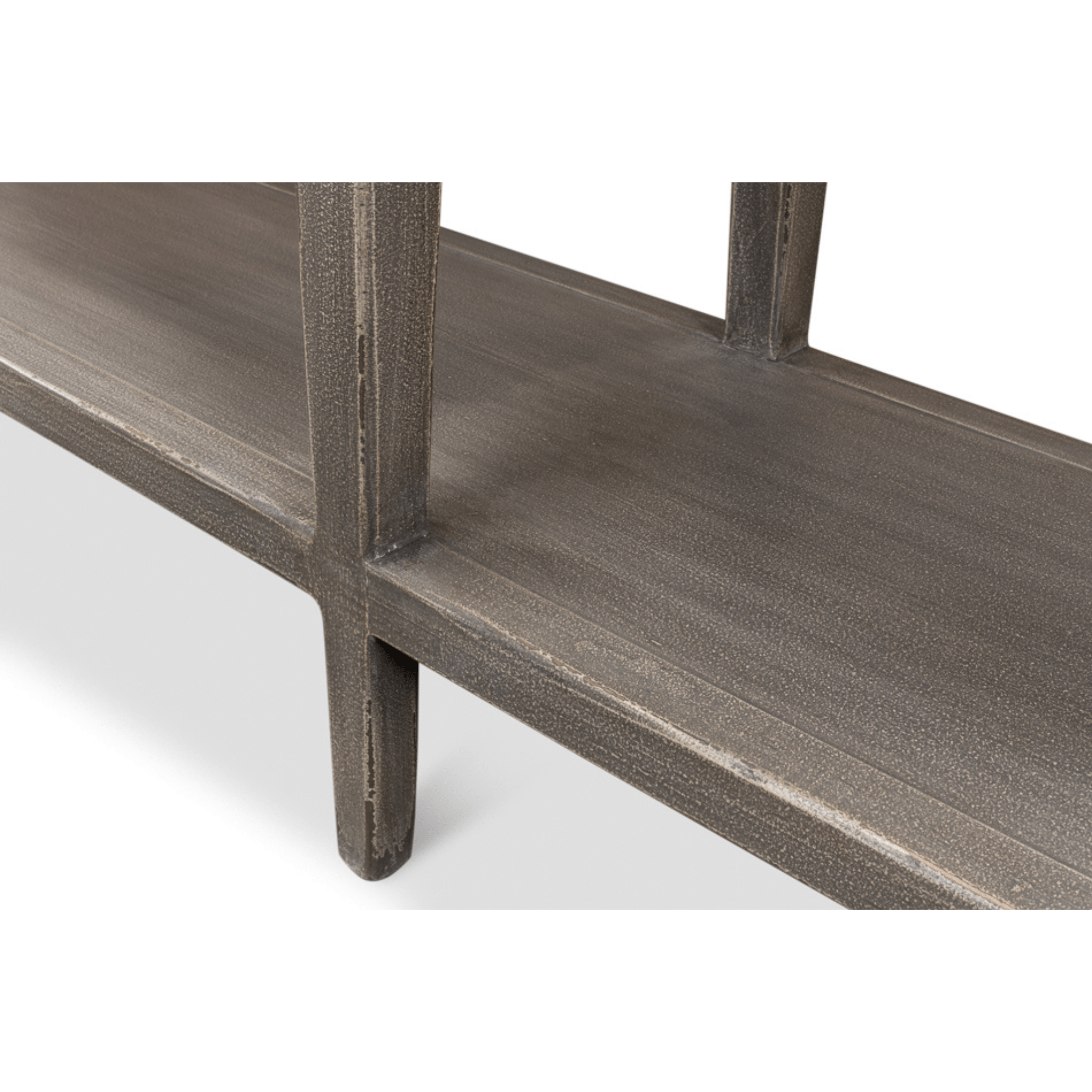 Modern Somerset Island Console Table - Elegant Entryway Sofa Table for Hallway, Living Room & Bedroom - Sturdy Wooden Hall Table with Storage Shelf - Perfect for Home Decor & Small Space Organization