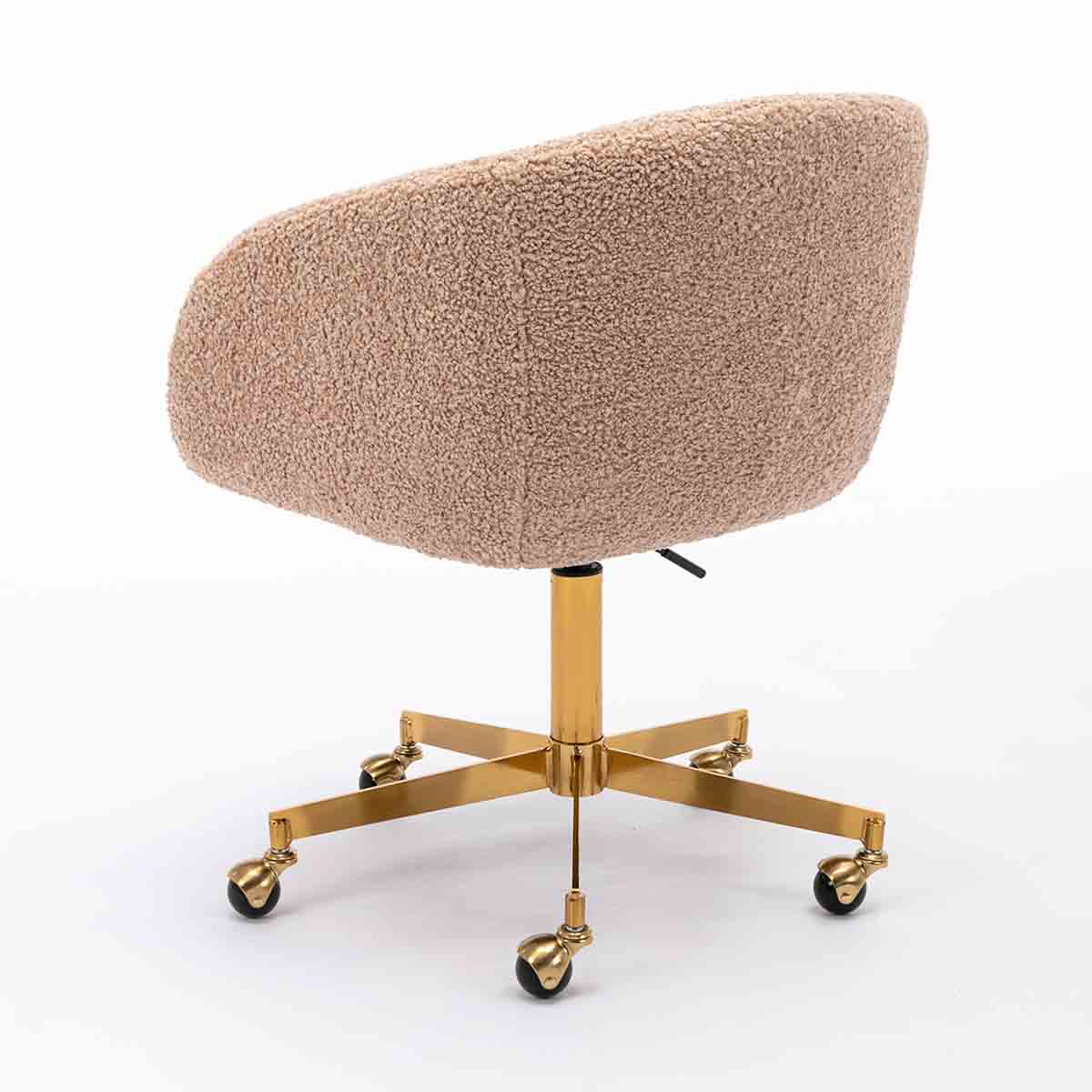 Premium Avalon Fur Office Chair - Ergonomic Executive Desk Chair with Plush Faux Fur Upholstery for Home & Office Workspaces - Perfect for Long Hours of Comfortable Sitting, Gaming, and Remote Work