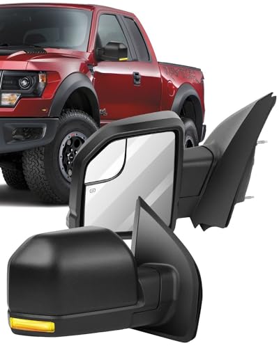 Black-A Pair Tow Mirror