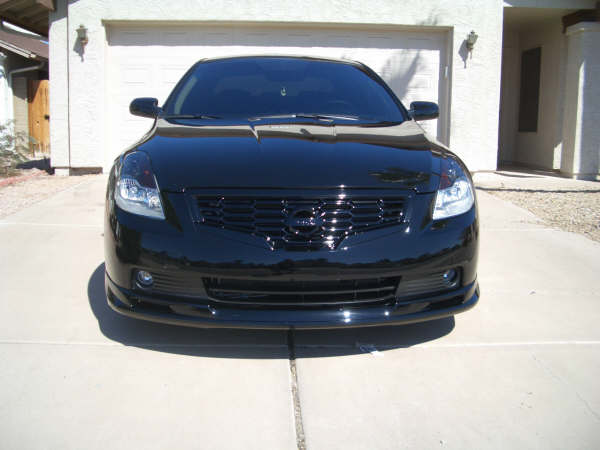 2008-2009 Nissan Altima Coupe Front Lip Spoiler - 108342 - Enhance Style & Aerodynamics for Sporty Look - Perfect for Car Enthusiasts & Street Racing