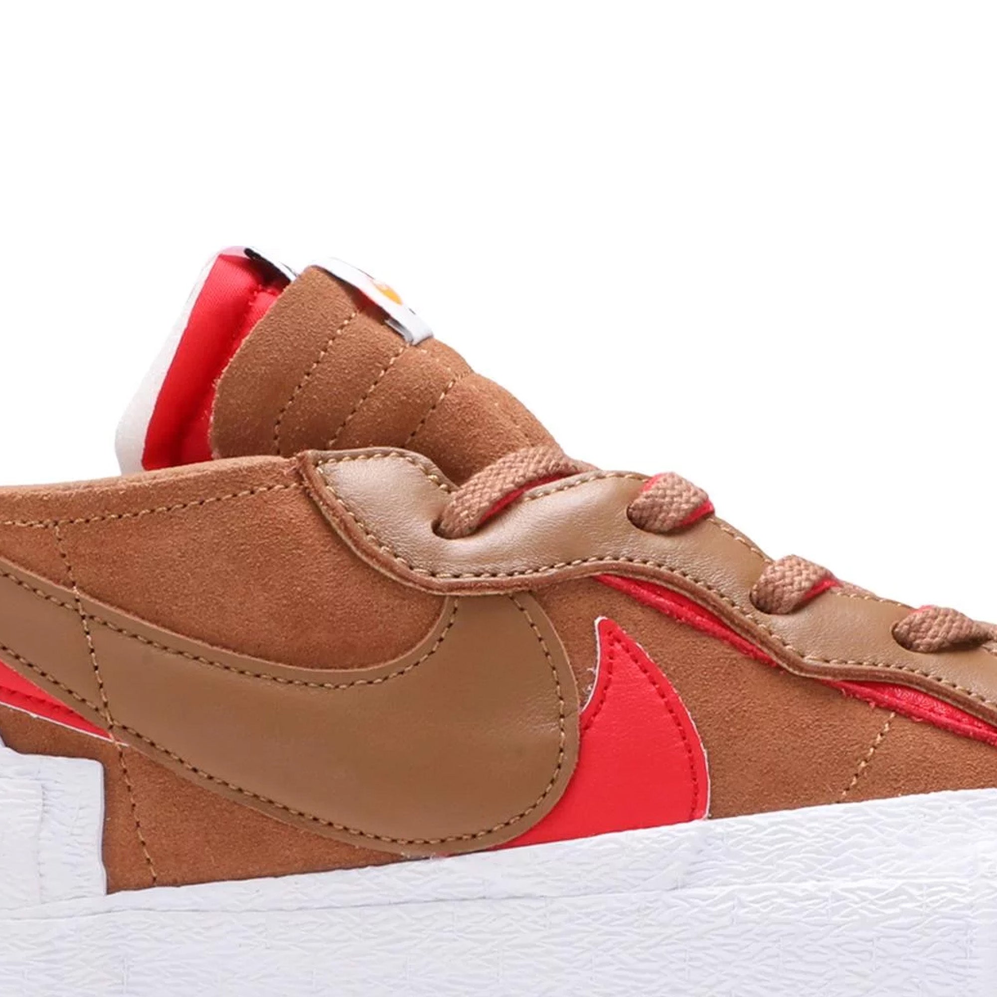 Sacai x Blazer Low Sneakers 'British Tan' - Stylish & Comfortable Casual Shoes for Men & Women | Perfect for Streetwear, Work & Everyday Outfits