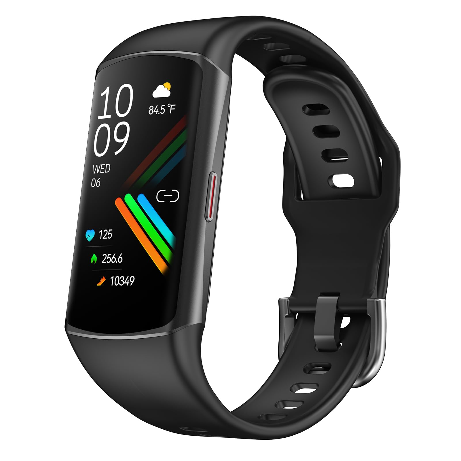 Smart Fitness Watch with 24/7 Heart Rate Monitor, Blood Oxygen & Blood Pressure Tracking, Sleep Analysis, 120+ Sports Modes, Step Counter, Calorie Tracker, IP68 Waterproof - Compatible with Android & iPhone - Perfect for Workouts, Running, Swimming & Daily Health Monitoring for Men & Women