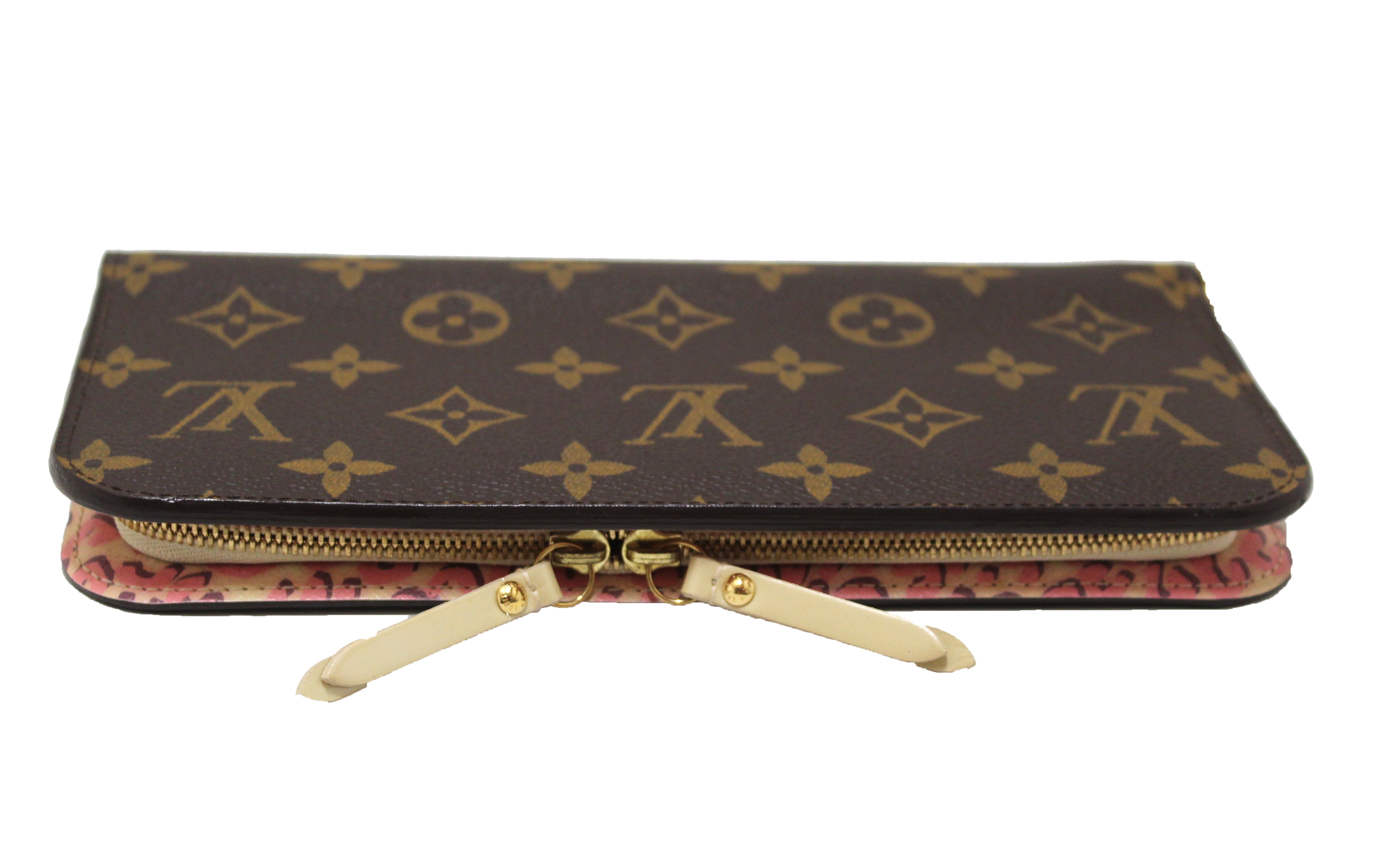 Authentic Louis Vuitton Limited Edition Monogram Canvas Stephen Sprouse Leopard Insolite Wallet - Luxury Designer Wallet for Women & Men - Perfect for Travel, Parties & Everyday Use