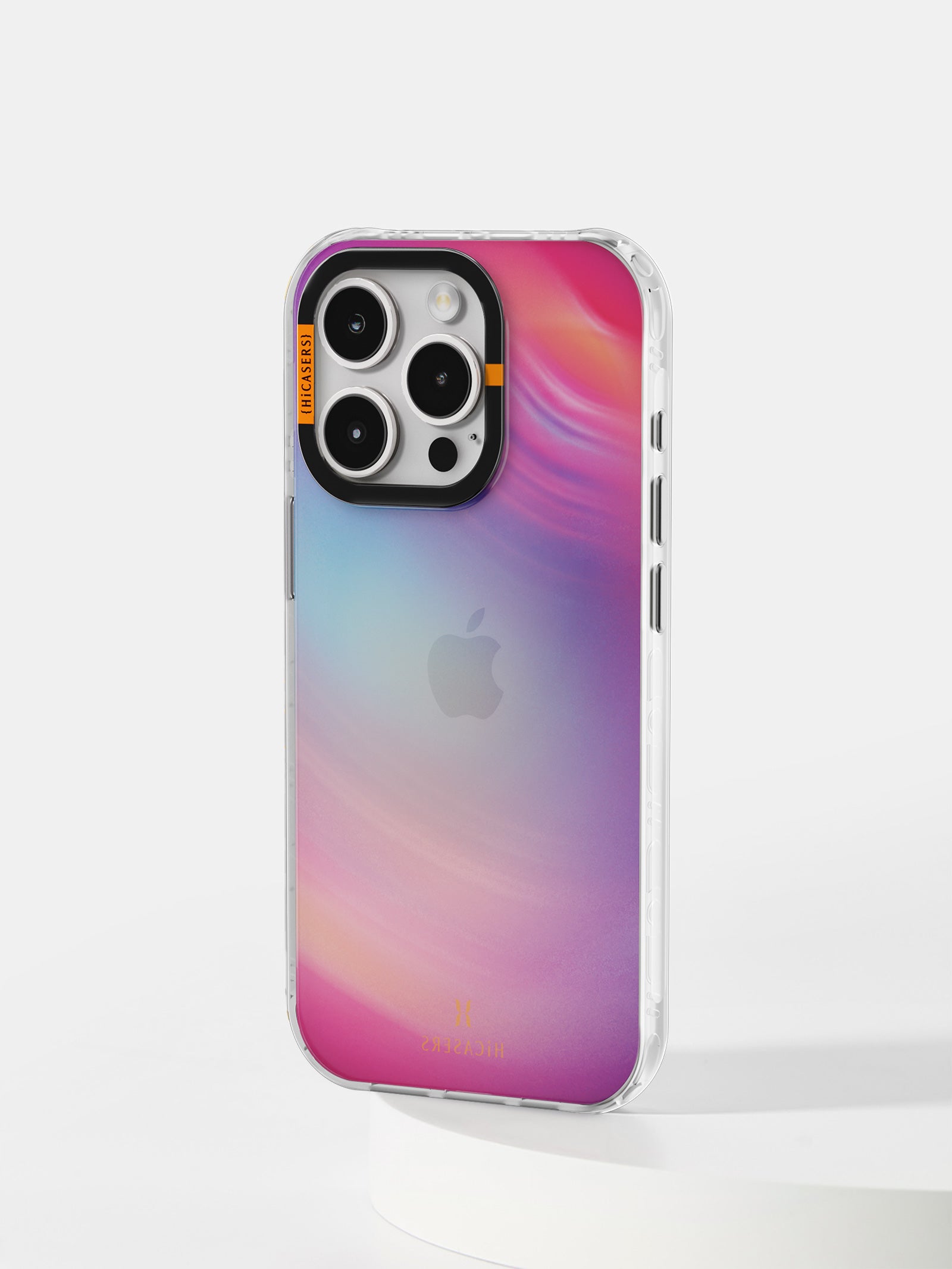 Soft Wind Line Iridescent Phone Case - Icy Blue | Shatterproof Protective Cover for iPhone & Samsung | Perfect for Everyday Use & Outdoor Activities