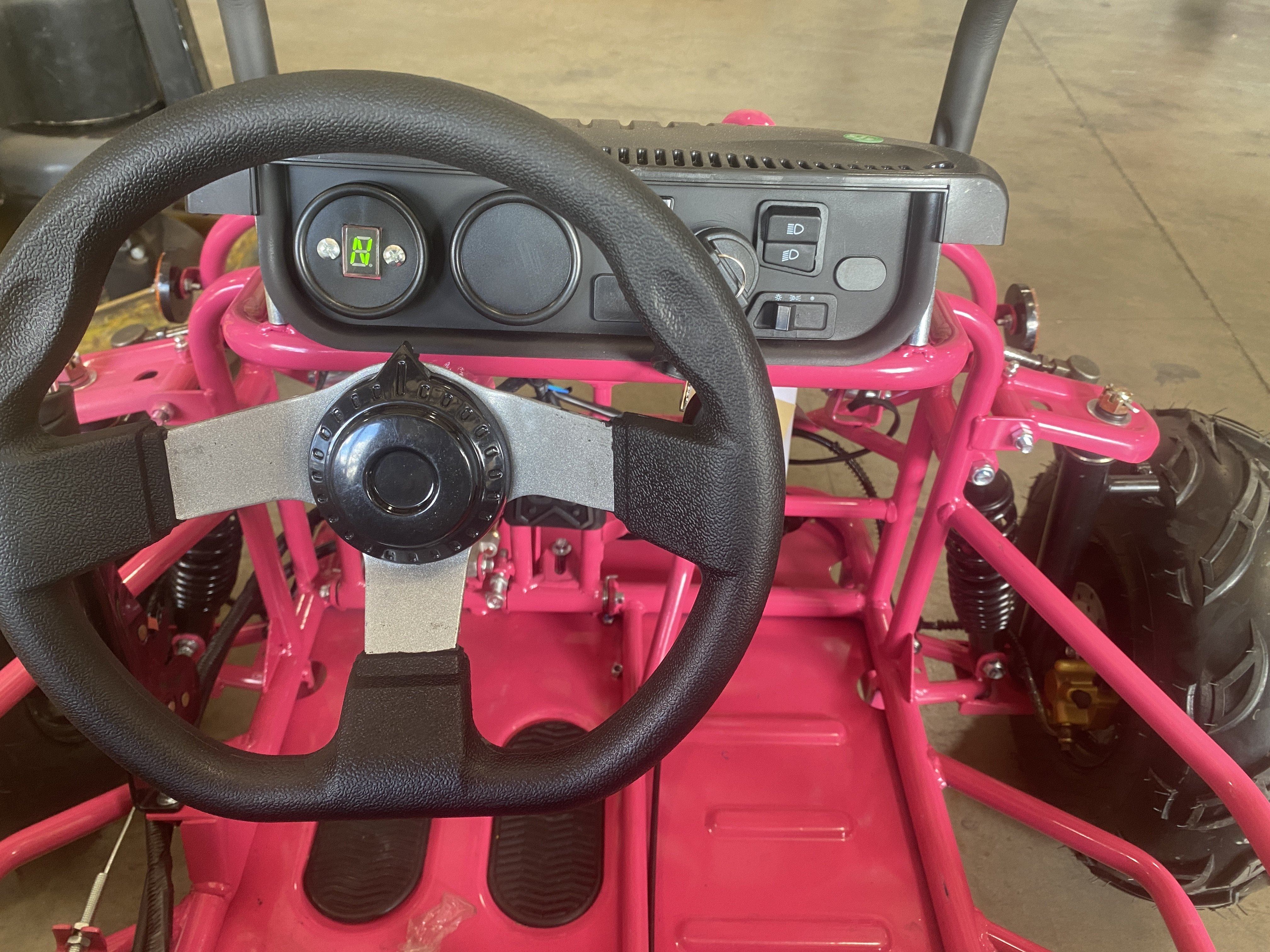 TaoMotor 107cc Kids Go Kart - Gas Powered Off-Road Go Kart for Children Ages 6-12 - Perfect for Backyard Racing, Off-Road Trails, and Outdoor Family Fun