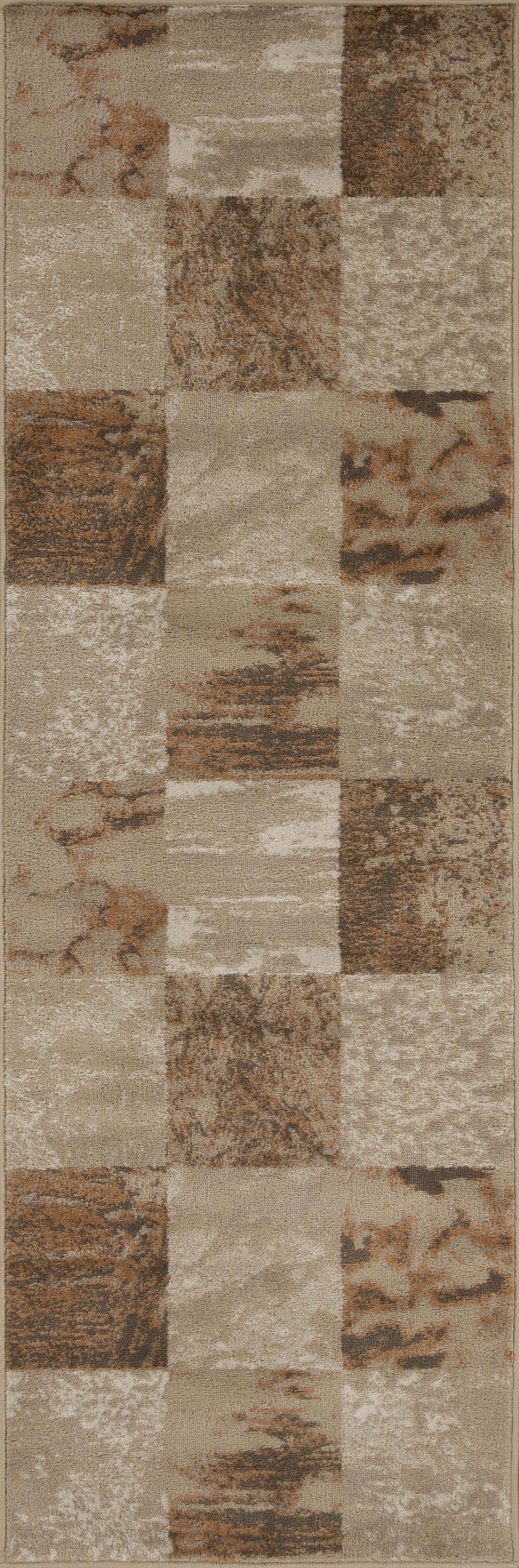 Brentwood Modern Abstract Indoor Area Rug - Soft Non-Slip Living Room Carpet for Bedroom, Dorm & Home Decor