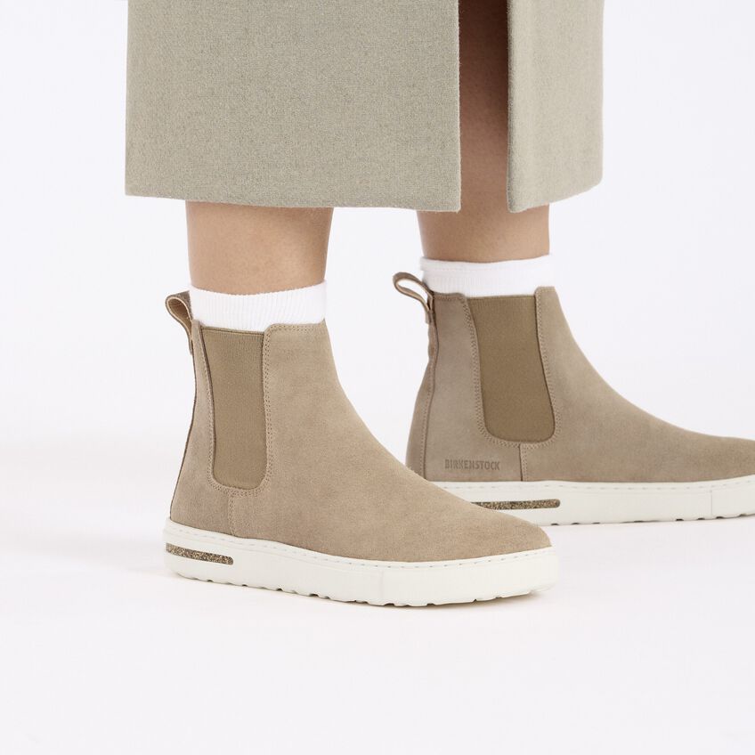 Birkenstock Bend Chelsea Boots - Genuine Suede Leather Ankle Boots for Women | Comfortable & Stylish for Casual Outings, Work & Travel