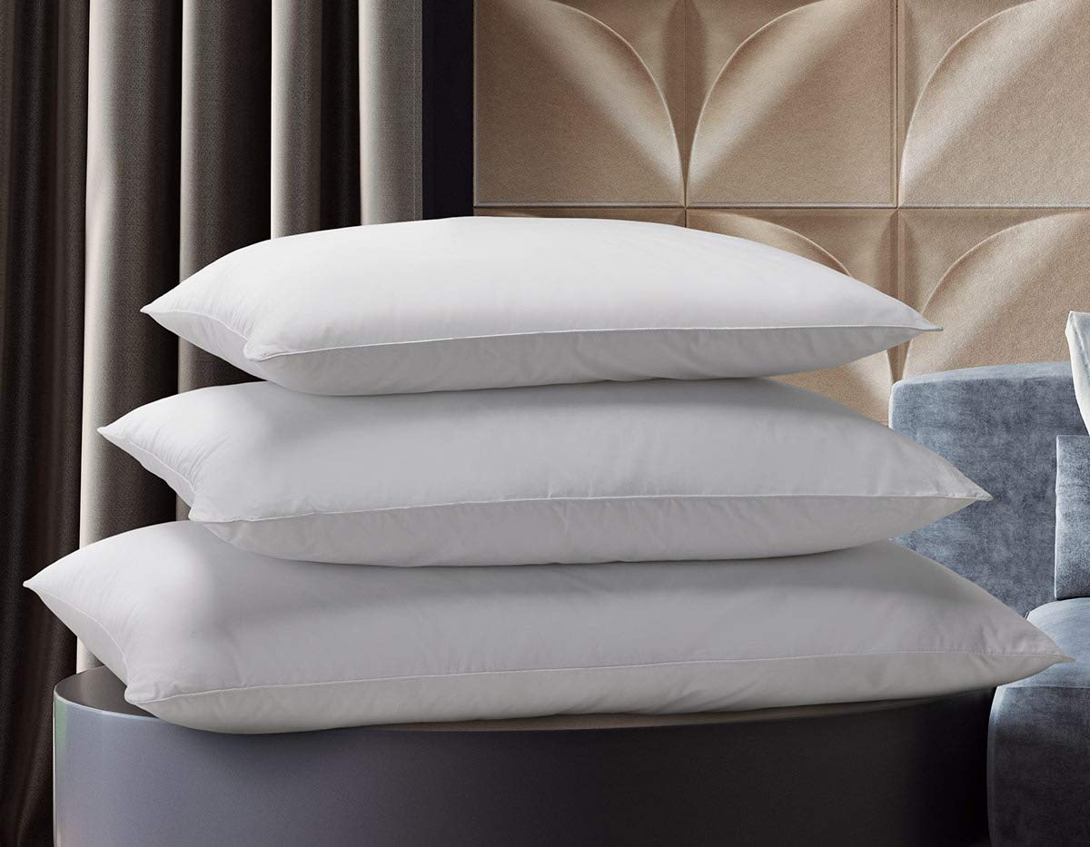 Eco-Friendly Hypoallergenic Down Alternative King Size Pillow - Perfect for Allergy Sufferers & Sustainable Bedroom Decor