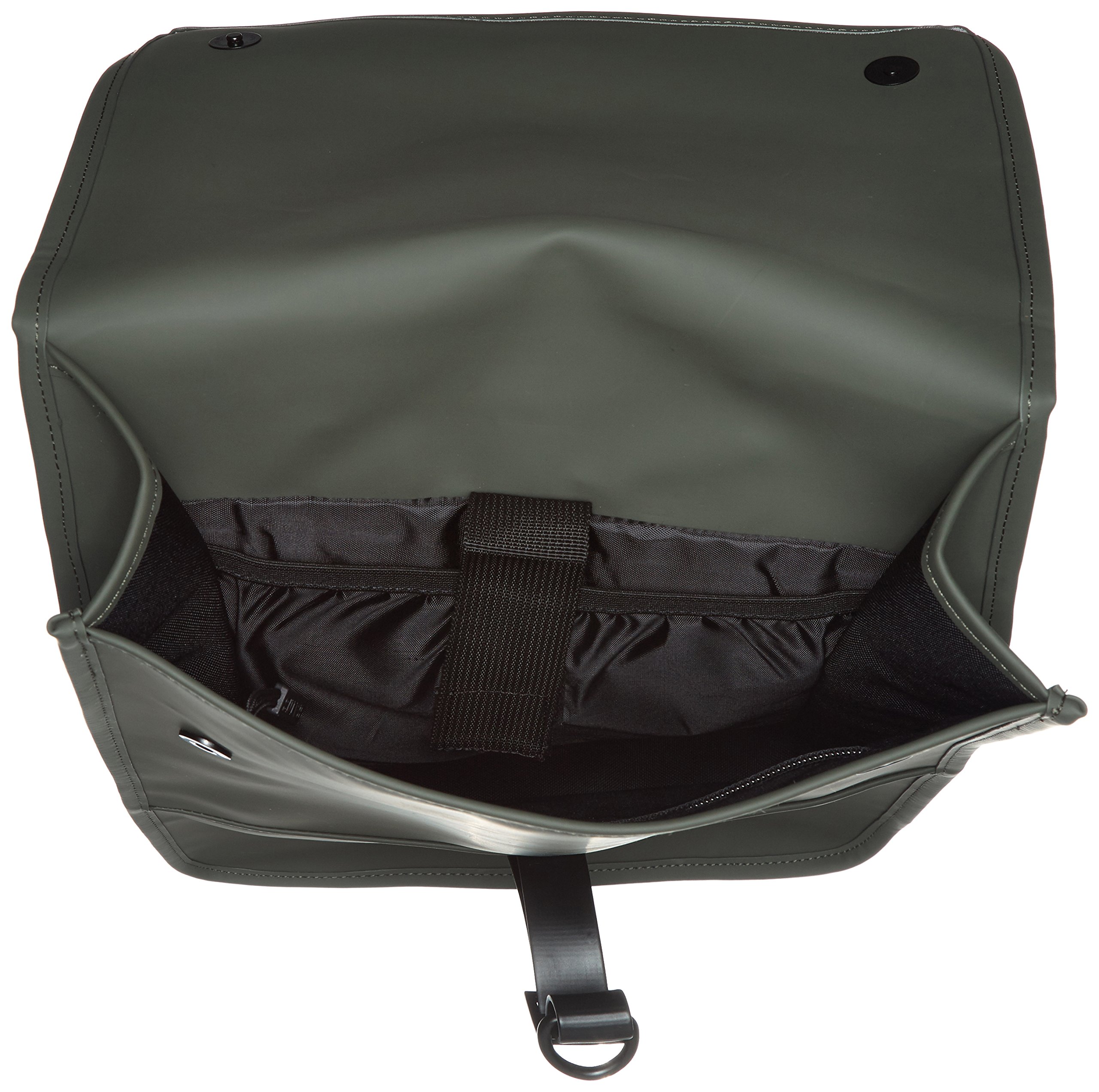 RAINS Men's Waterproof Backpack - Lightweight Travel Laptop Bag for Work, School & Outdoor Adventures (Green, One Size) - Perfect for Commuting, Hiking & Daily Use