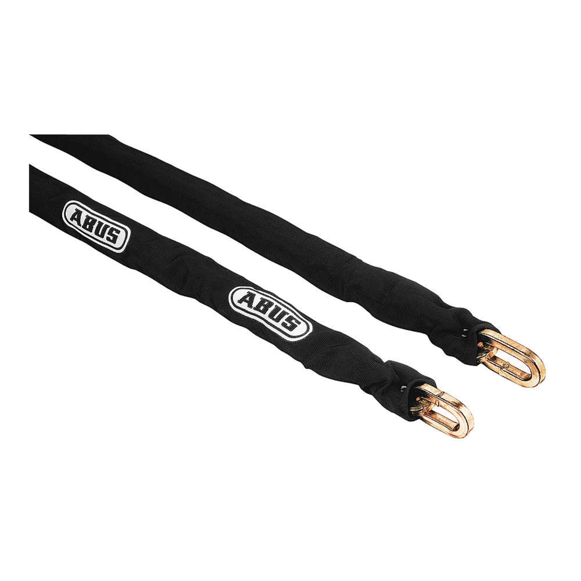 ABUS 14KS 10-Foot x 5/8-Inch High Security Chain & Sleeve - Heavy Duty Motorcycle Bike Lock Chain for Theft Protection - Ideal for Securing Motorcycles, Bicycles, ATVs and Outdoor Equipment