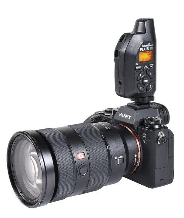 PocketWizard Plus IIIe Wireless Transceiver for Photography - Black | Remote Flash Trigger for Canon Nikon Sony | Perfect for Studio & Outdoor Shooting