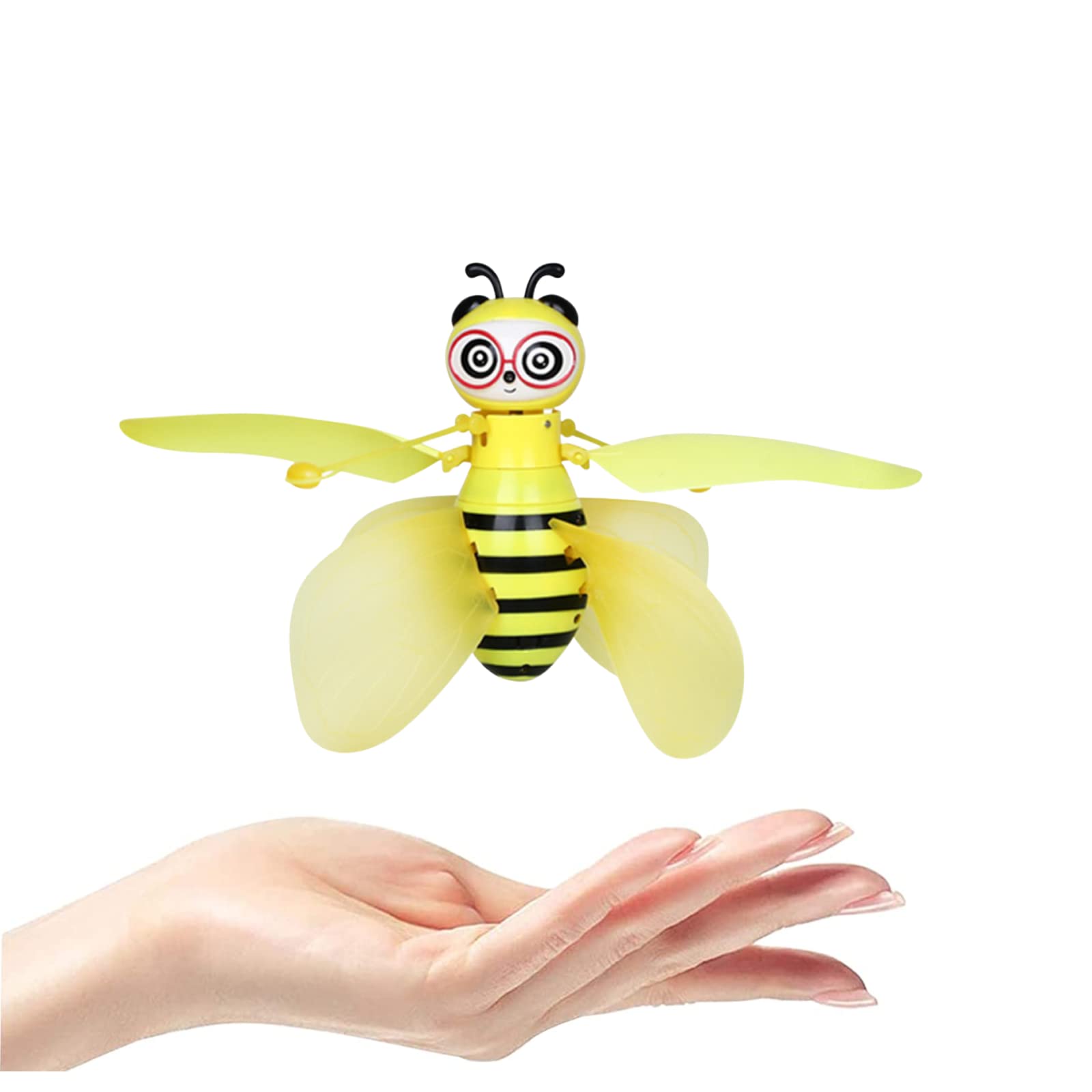 Remote Control Flying Ball Toy with LED Lights - Best Gift for Kids Boys & Girls, Flying Fairy & Helicopter Figure Toy for Indoor/Outdoor Play, Birthday & Christmas Presents