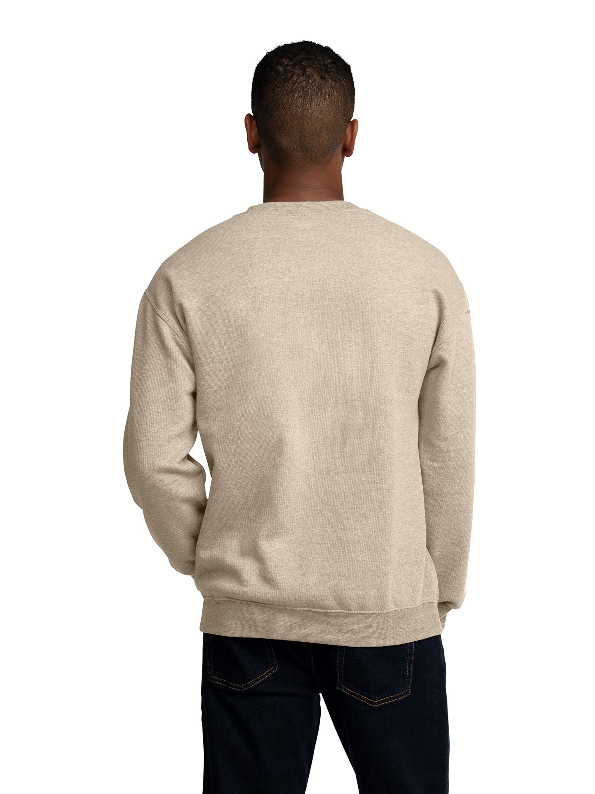Fruit of the Loom Men's Moisture Wicking Eversoft Fleece Sweatshirt - Soft Comfort Pullover for Workouts, Running & Casual Wear | Breathable & Lightweight Activewear